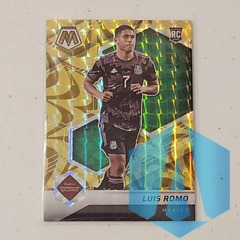 2021-22 Mosaic World Cup FIFA #23 Luis Romo Rookie Gold Reactive Prizm Mexico